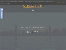 Tablet Screenshot of drema.com.pl