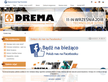 Tablet Screenshot of drema.pl